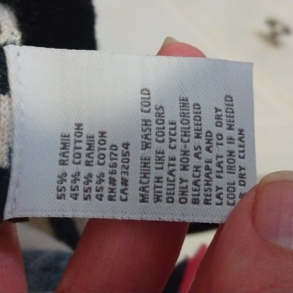 Cooperative Nordstrom floral blue and pink button down cardigan Sz Small - Picture 12 of 17